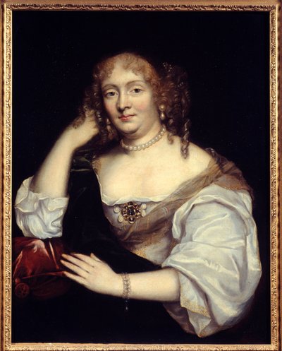 Ritratto di Marie de Rabutin-Chantal, Marchesa di Sevigne da French School