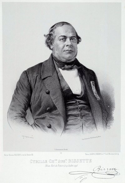 Ritratto del politico martinicano Cyrille Charles Auguste Bissette (1795-1858), grande sostenitore dell