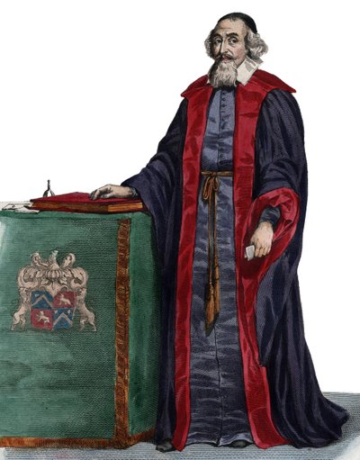 Ritratto di Mathieu Molé (1584-1656), statista francese da French School