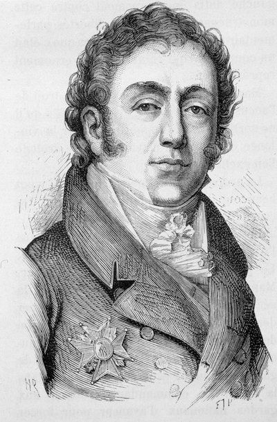 Ritratto di Mathieu Montmorency, politico francese (1766 - 1826) - in “L
