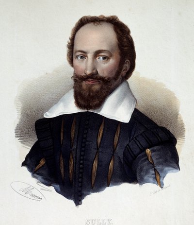 Ritratto di Maximilien de Béthune da French School