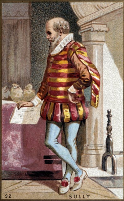 Ritratto di Maximilien de Béthune, Barone di Rosny, Duca di Sully (1560-1641), politico francese da French School