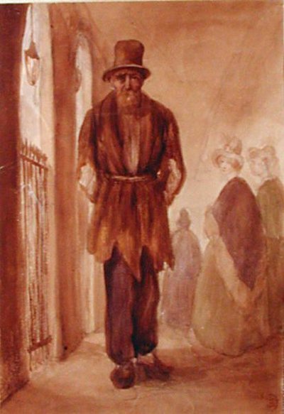 Ritratto di Monsieur Chodruc-Duclos al Palais Royal, c.1820 da French School