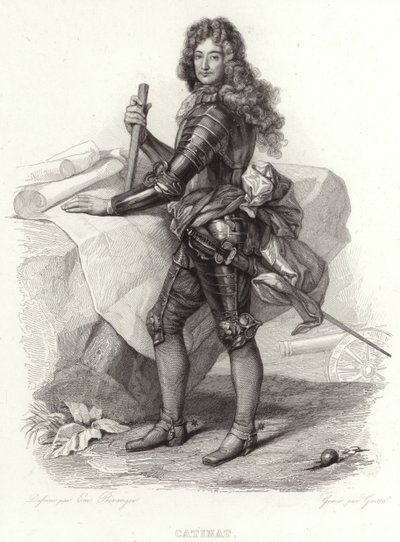 Ritratto di Nicolas Catinat da French School