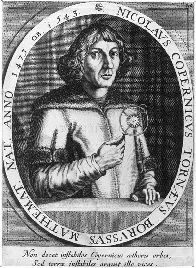 Ritratto di Niccolò Copernico da French School