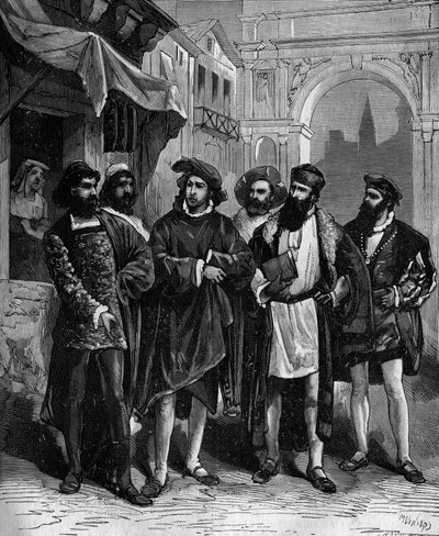 Ritratto di Niccolò Copernico (Nicolaus Copernicus) da French School