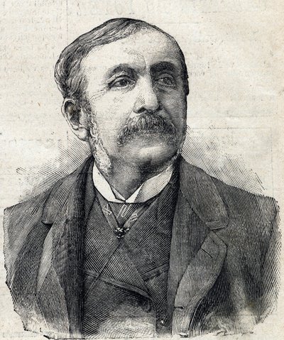 Ritratto di Paul, Conte di Remusat (1831-1897) giornalista e scrittore francese da French School
