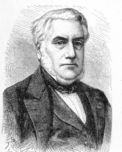 Ritratto di Paulin Talabot (1799 - 1878) - in "Album della Scienza; studiosi illustri; Grandi scoperte" 1896 da French School