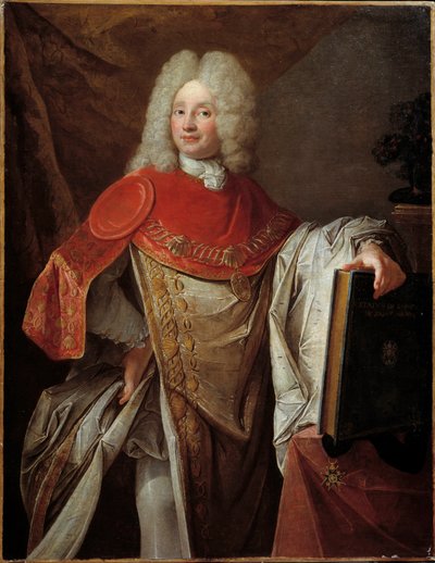 Ritratto di Philippe Joseph Perrotin de Barmond, Cavaliere di San Michele in grande costume dell