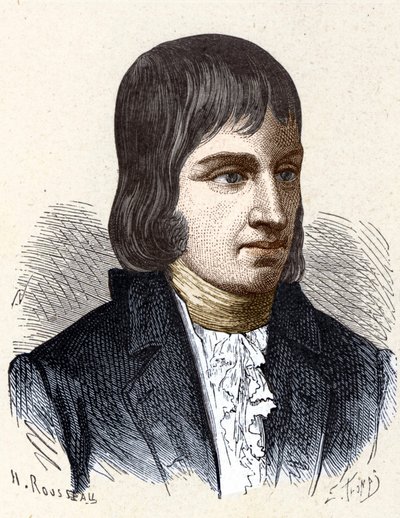 Ritratto di Philippe Lebon (1769 - 1804), ingegnere e chimico francese (inventore dell