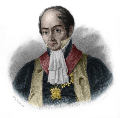 Ritratto di Pierre-Francois-Hercule, conte di Serre (1776-1824), politico francese. in 