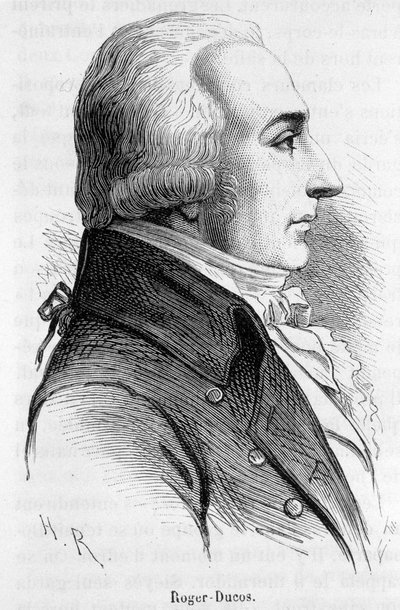 Ritratto di Pierre-Roger Ducos, politico francese (1747-1816) da French School