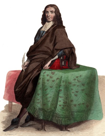 Ritratto di Pierre Bayle (1647-1706), filosofo e scrittore francese da French School