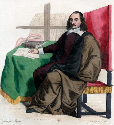 Ritratto di Pierre Corneille (1606-1684), drammaturgo francese da French School