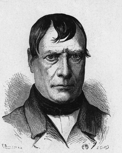 Ritratto di Pierre Flourens (1794 - 1867), fisiologo francese - in 