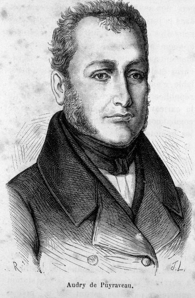 Ritratto di Pierre Francais Audry de Puyraveau (1783-1852), deputato francese da French School