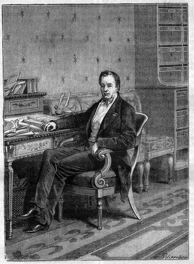 Ritratto di Pierre Paul Royer-Collard da French School