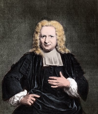 Ritratto di Pieter Van Musschenbroek (1692-1761), matematico e fisico olandese da French School