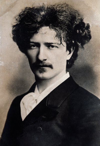 Ritratto del compositore polacco Ignacy Jan Paderewski (1860-1941) da French School