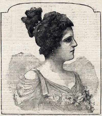 Ritratto della Principessa Caraman-Chimay (Caraman Chimay) (Clara Ward - 1873 - 1916) da French School