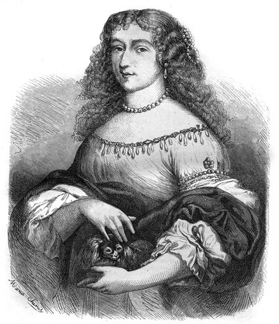 Ritratto della regina Cristina di Svezia (Kristina Vasa) da French School
