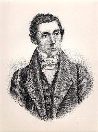 Ritratto di Rene Caillie (1799-1838) (incisione) da French School