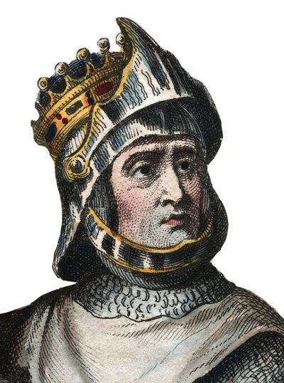 Ritratto di Roberto di Altavilla detto Guiscardo (1015-1085), duca di Puglia e Calabria da French School