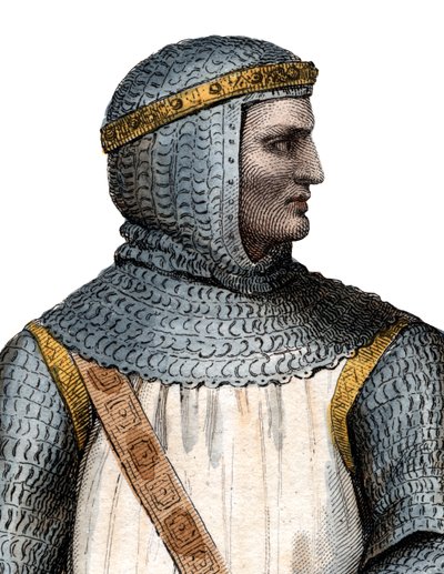Ritratto di Rollone (Roberto I) (860-c.927-933), leader vichingo e Duca di Normandia da French School