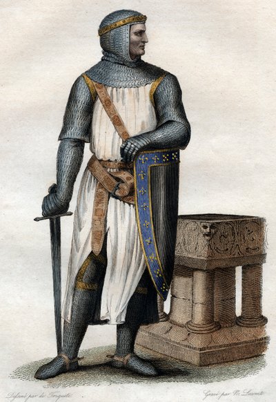 Ritratto di Rollone (Roberto I) (860-c.927-933), leader vichingo e Duca di Normandia da French School