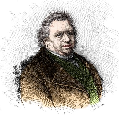 Ritratto di Saintine (Xavier Boniface de Saintine) da French School
