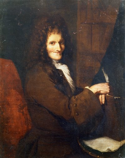 Ritratto di Voltaire (1694 - 1778) - Museo di Versailles, scuola francese del XVIII secolo da French School