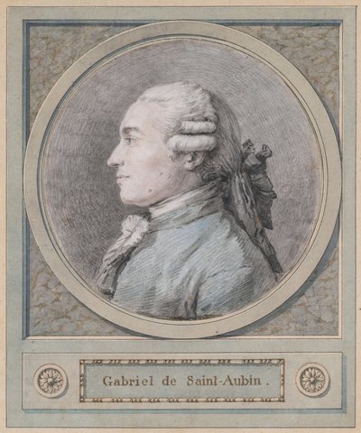 Ritratto di uomo, detto dello scultore Clodion (1738-1814), fine del XVIII secolo (gessi neri, rossi e blu) da French School