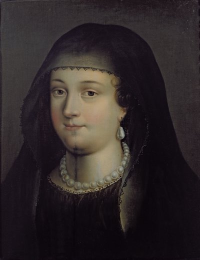 Ritratto di una ragazza, presumibilmente Maria Stuarda (1542-87) da French School