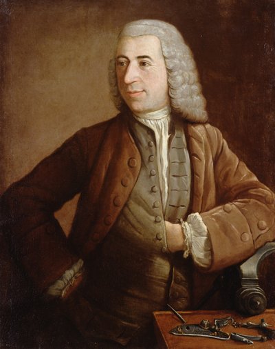 Ritratto di un orafo da French School