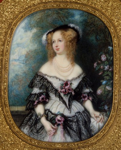 Ritratto di una donna da French School