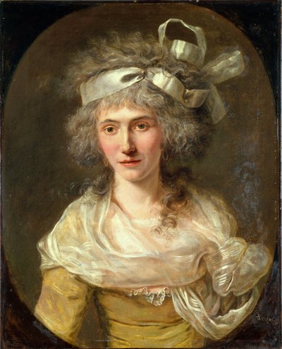 Ritratto di una donna, c.1785 da French School