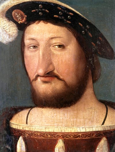Ritratto del re Francesco I da French School