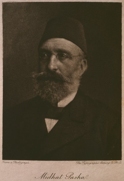Ritratto del Chedivè Tawfik, da L