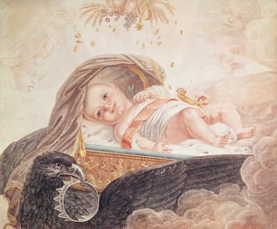 Ritratto del Re di Roma, Napoleone II (1811-32) c.1811 da French School
