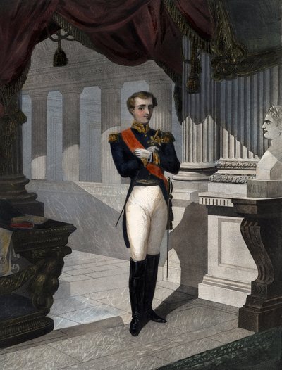 Ritratto del Re di Roma Napoleone II, Duca di Reichstadt (1811-1832) figlio dell