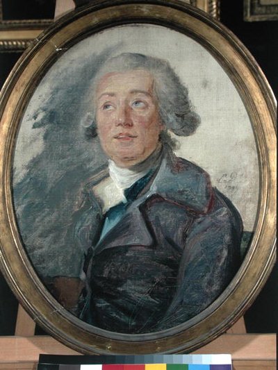 Ritratto presunto di Marie-Joseph Chenier (1764-1811) 1799 da French School
