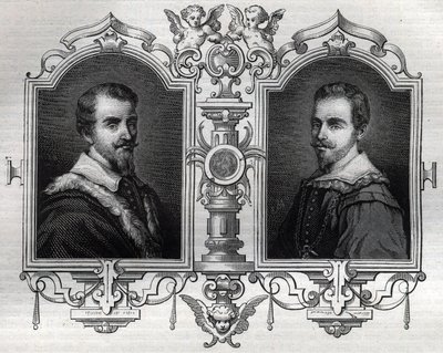 Ritratti di Orazio (1531-1553) e Ottavio Farnese da French School