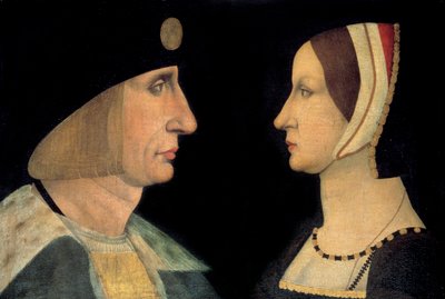 Ritratti del Re Luigi XII e di Anna di Bretagna, Regina di Francia da French School