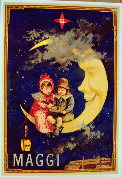 Poster pubblicitario di Maggi da French School