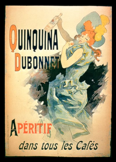 Poster pubblicitario per Quinquina di Dubonnet da French School