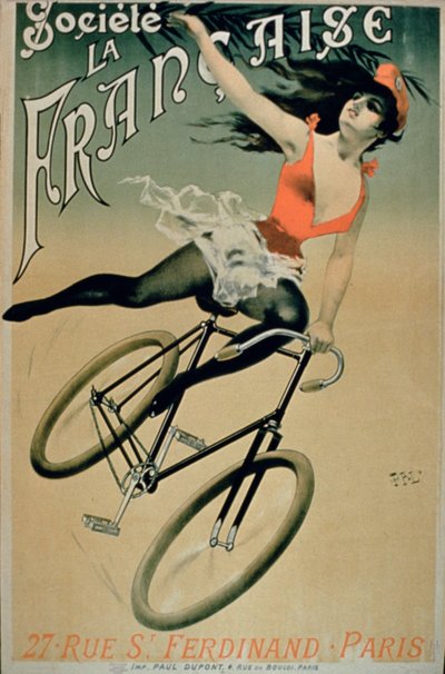 Poster pubblicitario per la Societe La Francaise, Parigi da French School