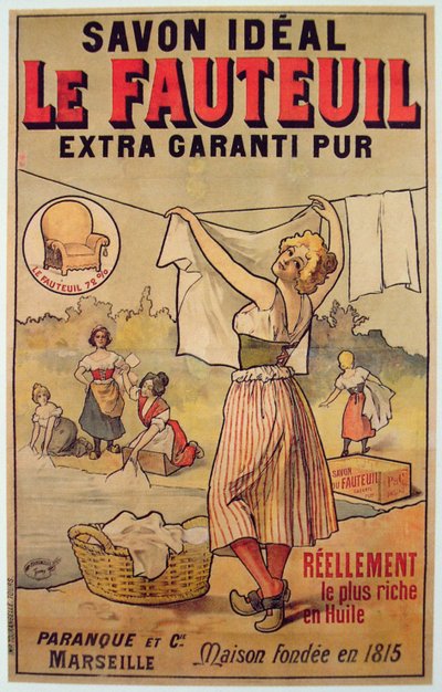 Poster per il sapone Le Fauteuil da French School