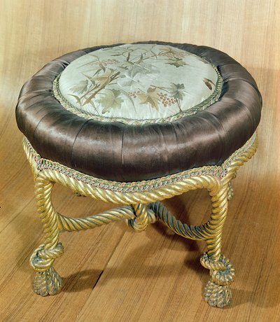 Pouf, Stile Secondo Impero da French School