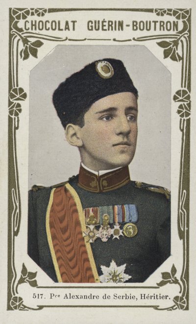 Principe Alessandro di Serbia, erede da French School