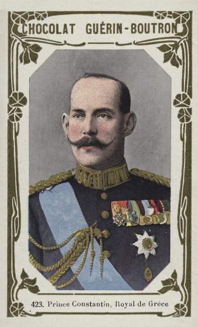 Principe Costantino, Reale di Grecia da French School